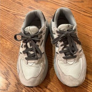 FIG New Balance White and Gray Athletic Shoes